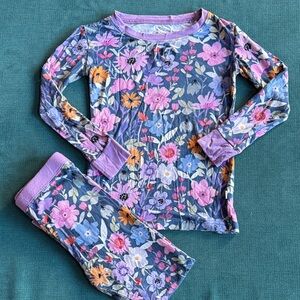 Little Sleepies - Dusk Blooms 2 piece Pajamas - 3T